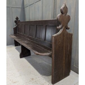 Georgian Oak & Pine Pews Benches from The Church of the Transfiguration Pyecombe (SOLD)