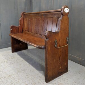 Pool, Cornwall Methodist Chapel Victorian Church Pews Benches (SOLD)
