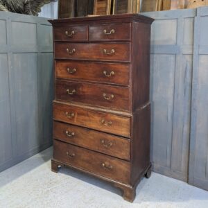 Late George III Mahogany Tallboy Chest of Drawers (SOLD)