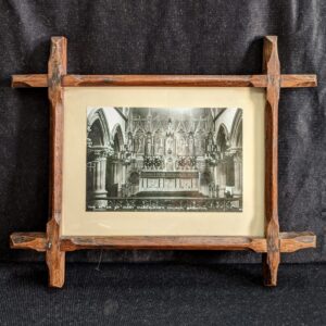 Antique Photograph of the Altar, St Mary Magdalene Church Brighton (SOLD)