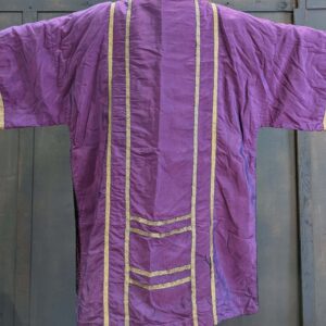 Iridescent Purple Silk Dalmatic with Blue Gold Orphreys (SOLD)