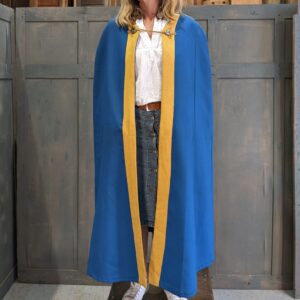 Pair of Blue & Yellow Choir Robes with Clasp Fixing (SOLD)