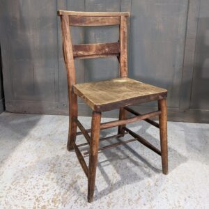 Small Batch Weathered Looking Antique Chapel Chairs (SOLD)