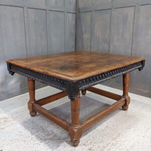 Old & Very Old Antique Oak Refectory Dining Altar Table (SOLD)