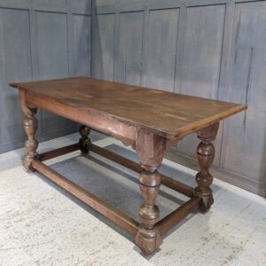 Early 1800's Georgian Oak Refectory Table Altar (SOLD)
