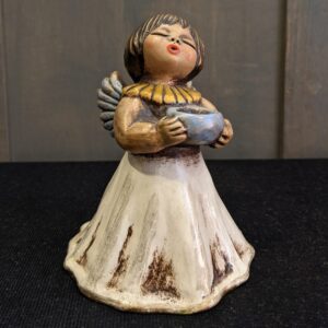 1960's Vintage German Pottery Angel Holy Water Stoup Piscina (SOLD)