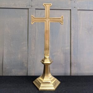 Brass Church Altar Cross from Bandon Hill Methodist Church (SOLD)