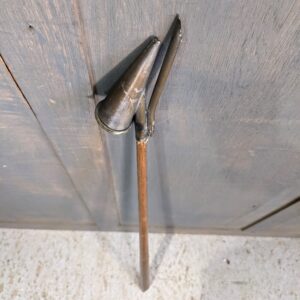 Antique Smaller Size Candle Snuffer with Oak Pole & Taper Holder (SOLD)