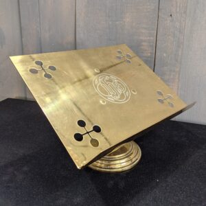 Classic Victorian Styled Brass Church Missal Stand Table Lectern Book Rest (SOLD)