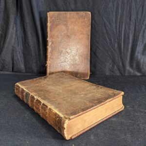 Herries 1780 Royal Universal Family Bible Leather Bound Two Large Volumes (SOLD)
