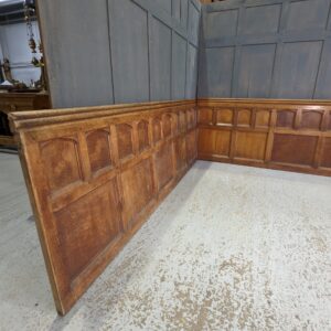 Long Run 15m+ of High Quality Antique Solid Oak Panels Panelling from Walthamstow (SOLD)