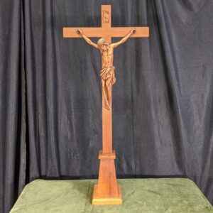 Larger Size Altar Crucifix in the Early European Tradition (SOLD)