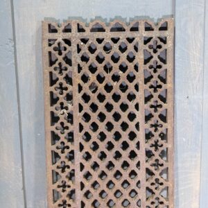 Single Extra Thick Antique Cast Iron Church Grill Grating (SOLD)