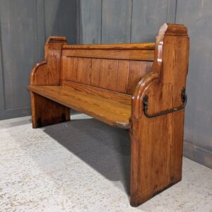 Birmingham Antique Pitch Pine Church Chapel Pews (SOLD)