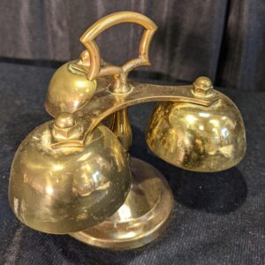 St George's Preston Classic Vintage Three Bell Brass Altar Sacring Chimes Sanctus Bells (SOLD)