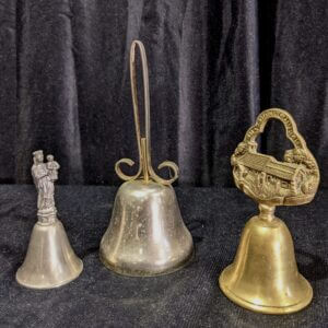 Three Small Service Altar Bells from St George's Preston (SOLD)