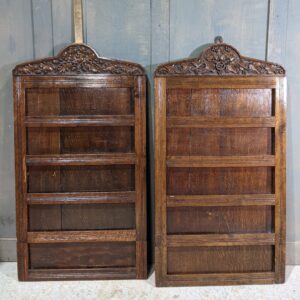 Antique Vines & Grapes & Oak Leaves & Acorns Oak Hymn Boards (SOLD)