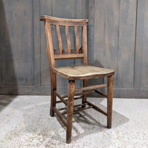 Coventry Vintage Slatback Elm & Beech Church Chapel Chairs (SOLD)