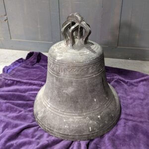 Full Size Antique Bronze Early Georgian Church Bell from St Mary's Great Sankey (SOLD)