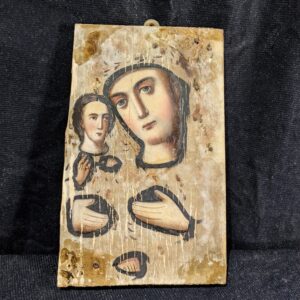 Antique Ukranian Icon of Blessed Virgin Mary & Child Madonna (SOLD)