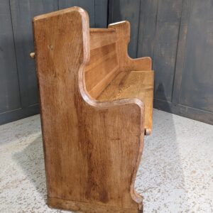 Long Eaton Stylish & Heavy Mid Century Oak Church Chapel Pews Benches (SOLD)