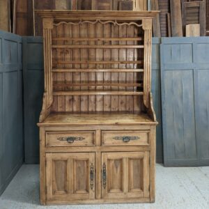 19th Century Style French Provincial Reclaimed Pine Dresser (SOLD)