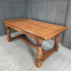 18th Century Style Rectangular Pine Refectory Table (SOLD)