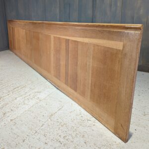 Handsome Near 8m Run of 1950's Pale Oak Dado Height Fronts Panels Panelling (SOLD)