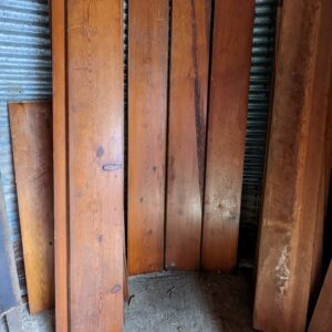 Several Lengths of Antique Victorian Pitch Pine Baltic Pine Broad Planks