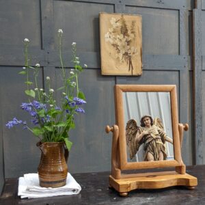Antique Small Pine Dressing Table Mirror (SOLD)
