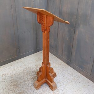 Very Simple Pine Pedestal Lectern (SOLD)