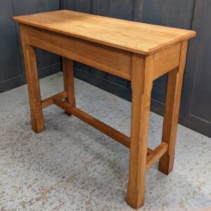Vintage Oak Mid Century Credence Table Refectory Style (SOLD)