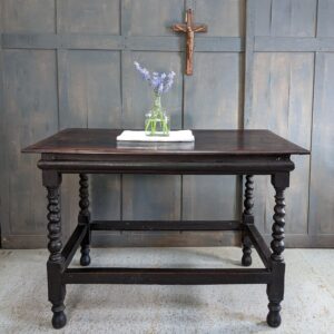 17th Century Antique Dark Oak Altar Table (SOLD)