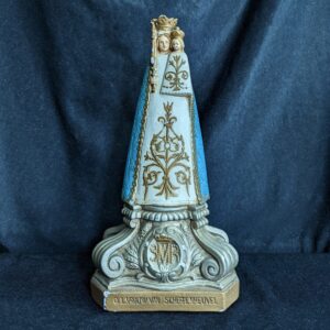 Unusual Flemish Religious Vintage Statue of Our Lady of Scherpenheuvel (SOLD)