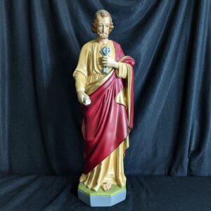 Mid-Size Contemporary Handpainted Fibreglass Religious Statue of St Peter (SOLD)