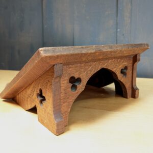 Smaller Size Oak Gothic Antique Book Table Stand Missal Stand (SOLD)