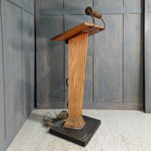 1963 Vintage Brutalist Mid-Century Style 'V' Shape Pedestal Lectern (SOLD)