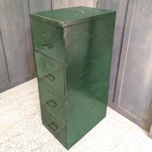 1940's Vintage Standard Width Steel Office Filing Cabinet Chest of Drawers (SOLD)