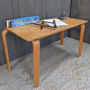 Mid Century 1970's Plywood Stacking Tables from Epsom URC (SOLD)