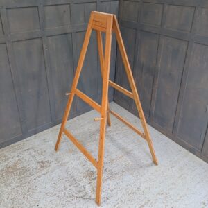 Very Large 1960's Vintage Triangular Pine Easel from Epsom URC (SOLD)