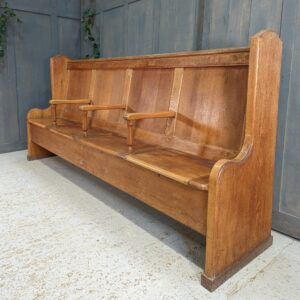 Four Seater Benches Pews from The Susan Street Synagogue in Eastbourne (SOLD)