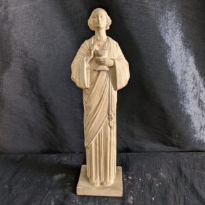 Classically Depicted Religious Statue of St Barbara with Chalice (SOLD)