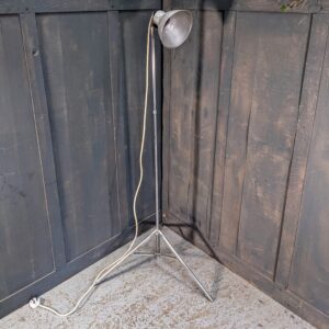 Adjustable Mid Century Industrial Style Aluminium & Steel Organists Light (SOLD)