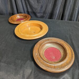 Vintage & Antique Oak Church Collection Plates (SOLD)