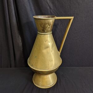 Antique Brass Church Baptismal Ewer Jug by Pratt & Sons (SOLD)