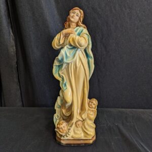 1960's Vintage Italian Religious Statue Rosa Mystica the Beautiful Virgin (SOLD)