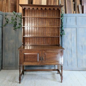 Edwardian Solid Oak Traditional Style Dresser (SOLD)