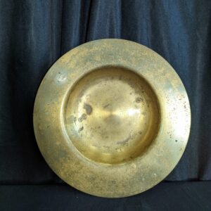 Simple Vintage Brass Church Communion Plate (SOLD)