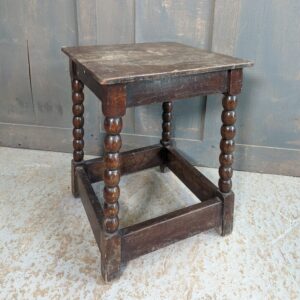 Vintage Barley Twist Leg Oak & Ply Statue Stand (SOLD)