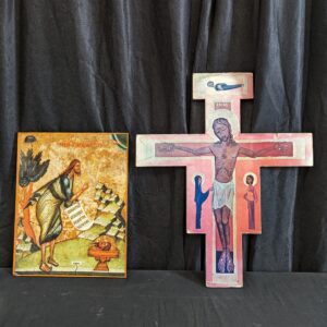 Two Board Mounted Icon Prints (SOLD)